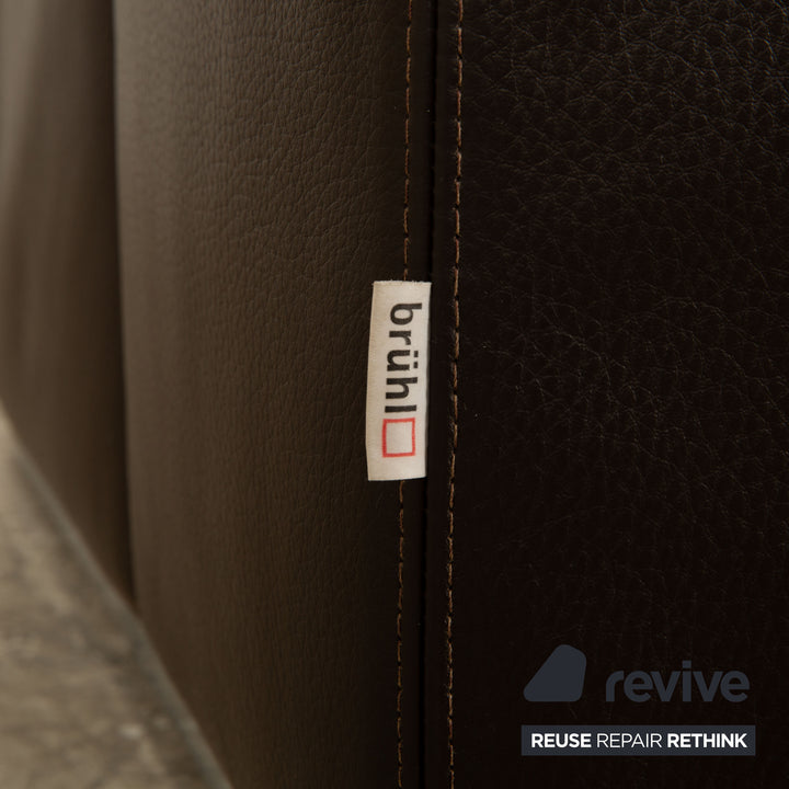 Brühl Alba Leder Sessel Braun