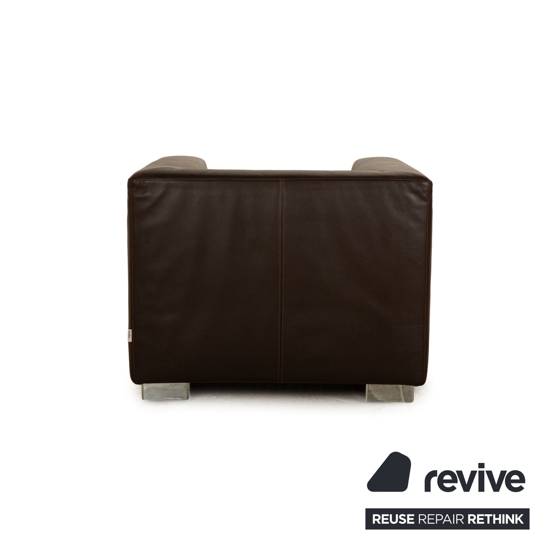 Brühl Alba Leder Sessel Braun