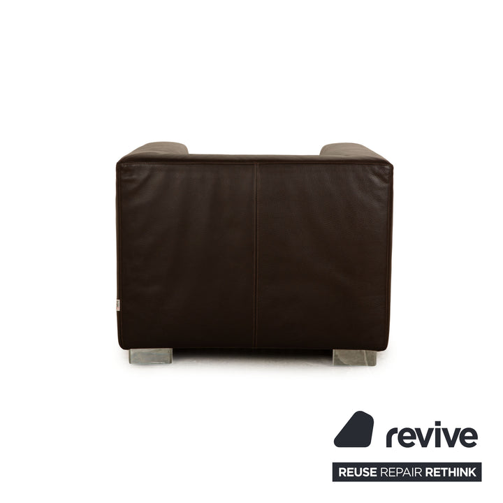 Brühl Alba Leder Sessel Braun