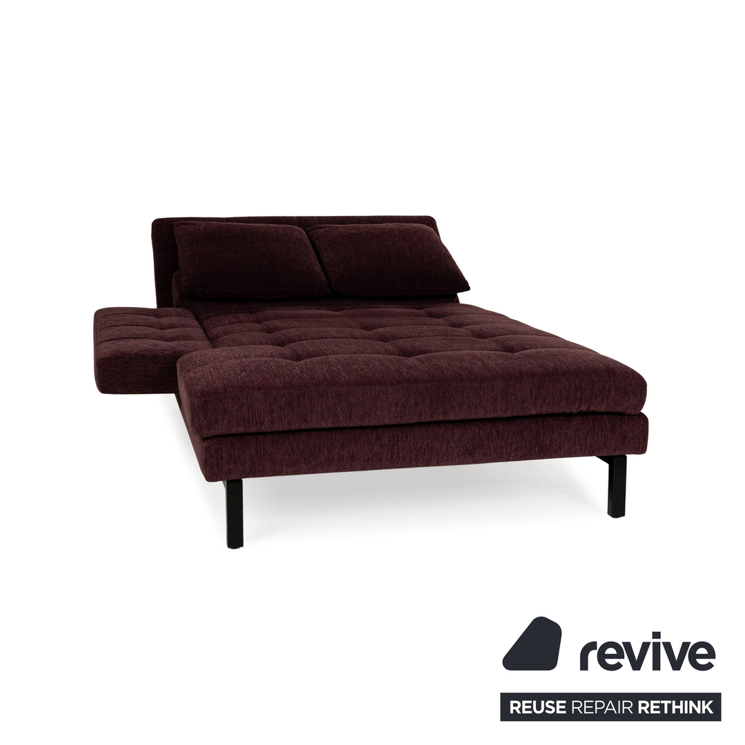 Brühl Amber Tissu Lounger Violet Violet Daybed