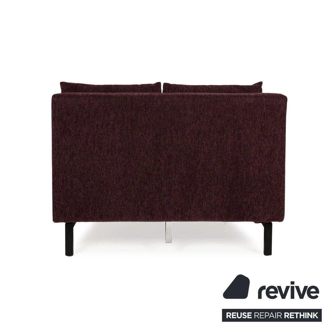 Brühl Amber Tissu Lounger Violet Violet Daybed