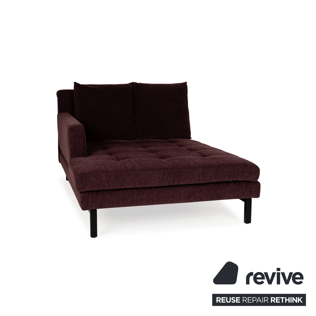 Brühl Amber Tissu Lounger Violet Violet Daybed