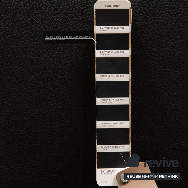 Brühl Dave Leder Sessel Schwarz Funktion Relaxfunktion