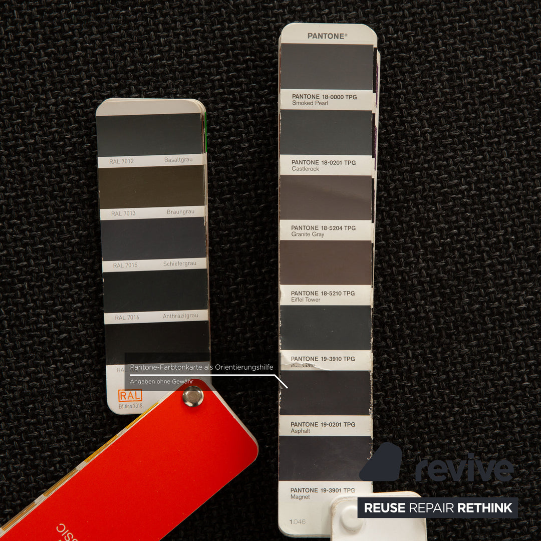 Brühl Fields Stoff Ecksofa Grau Recamiere Rechts Sofa Couch manuelle Funktion