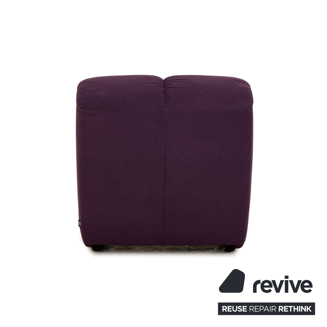 Brühl Lucky Stoff Sessel Violett Schaukelfunktion