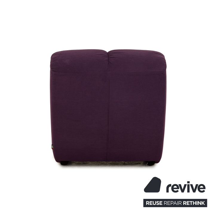 Brühl Lucky Stoff Sessel Violett Schaukelfunktion