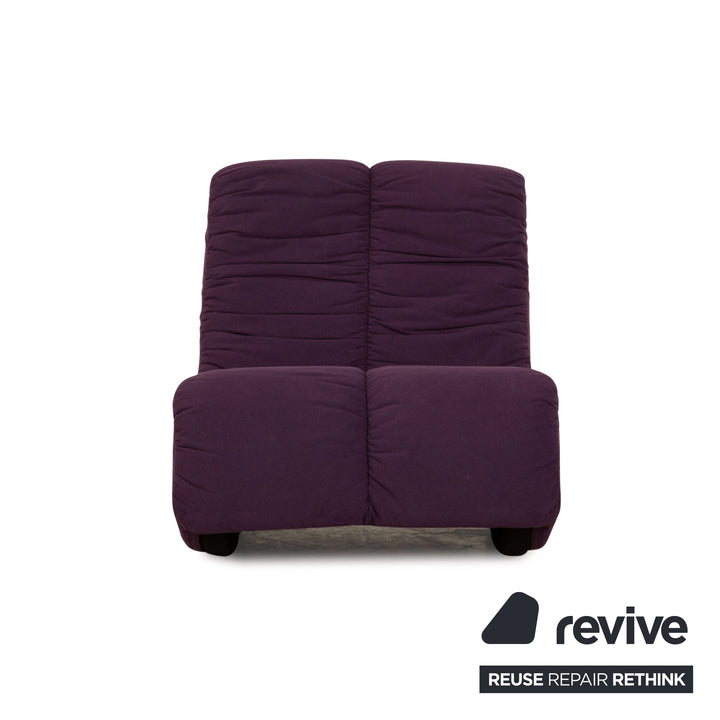 Brühl Lucky Stoff Sessel Violett Schaukelfunktion
