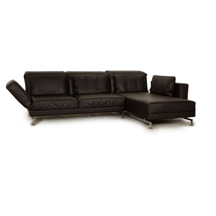 Brühl Moule Leder Sofa Braun Ecksofa Couch Funktion Relaxfunktion