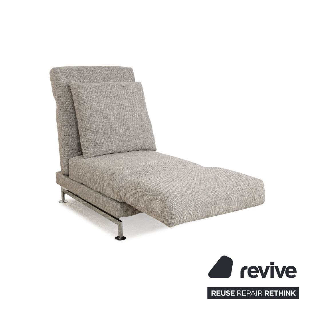 Brühl Moule Sessel Grau manuelle Funktion Liegefunktion