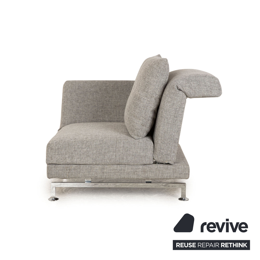 Brühl Moule Sessel Grau manuelle Funktion Liegefunktion