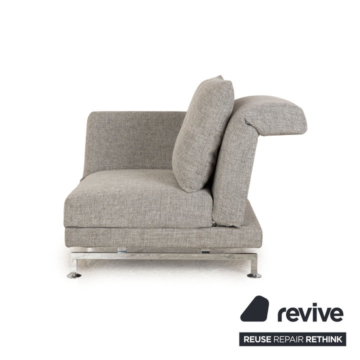 Brühl Moule Sessel Grau manuelle Funktion Liegefunktion