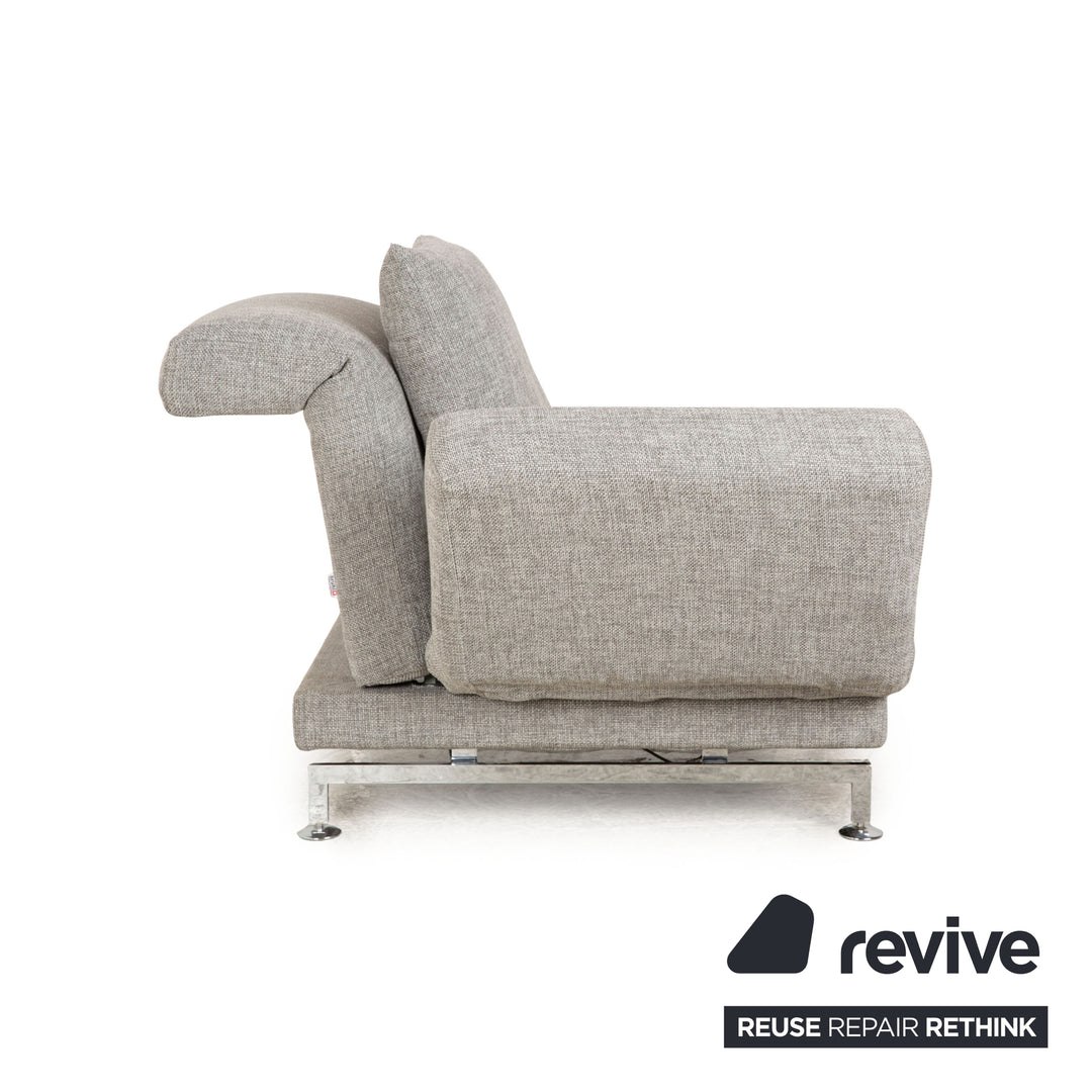 Brühl Moule Sessel Grau manuelle Funktion Liegefunktion