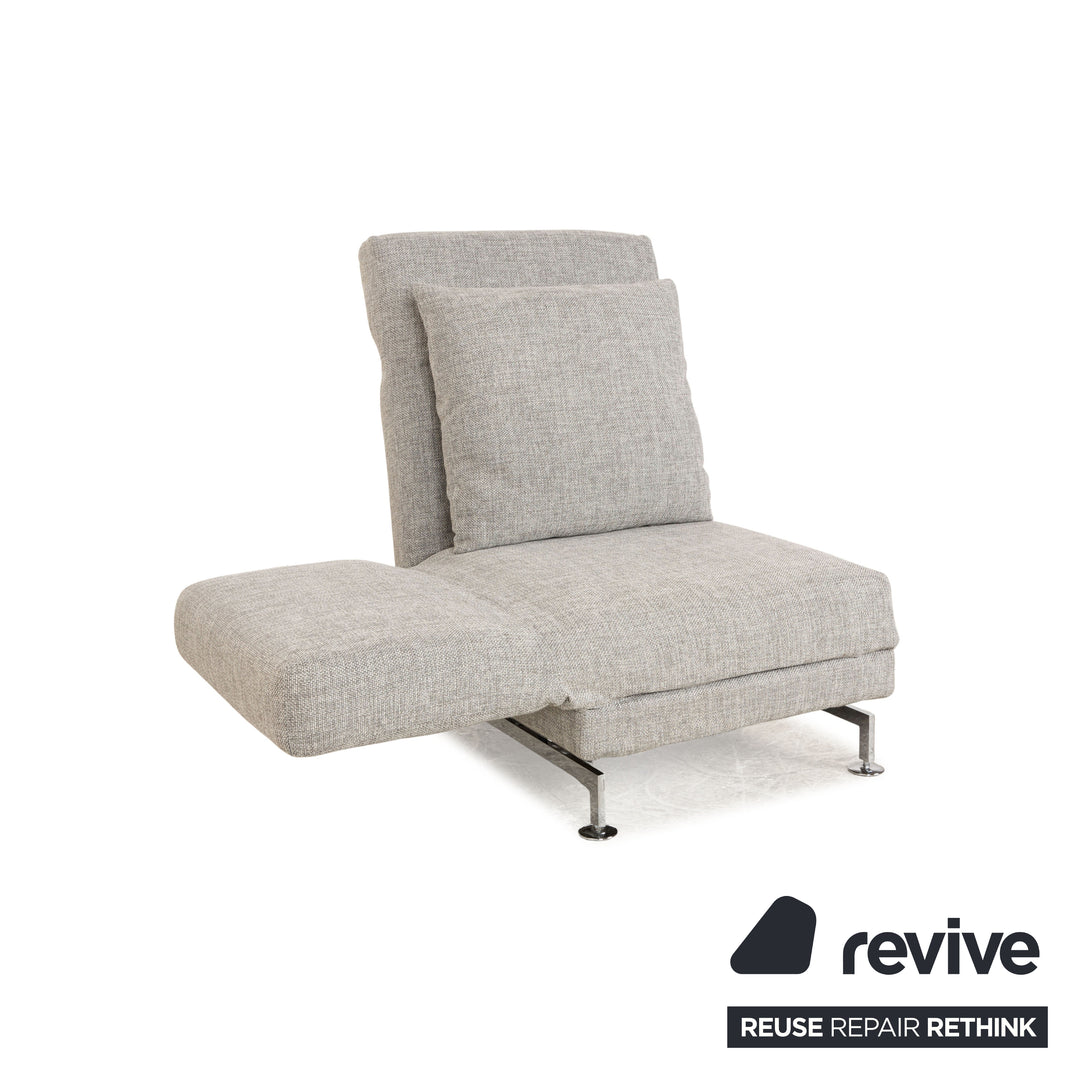 Brühl Moule Sessel Grau manuelle Funktion Liegefunktion