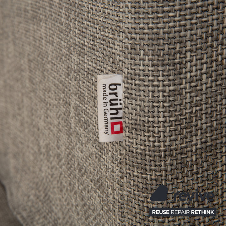 Brühl Moule Sessel Grau manuelle Funktion Liegefunktion