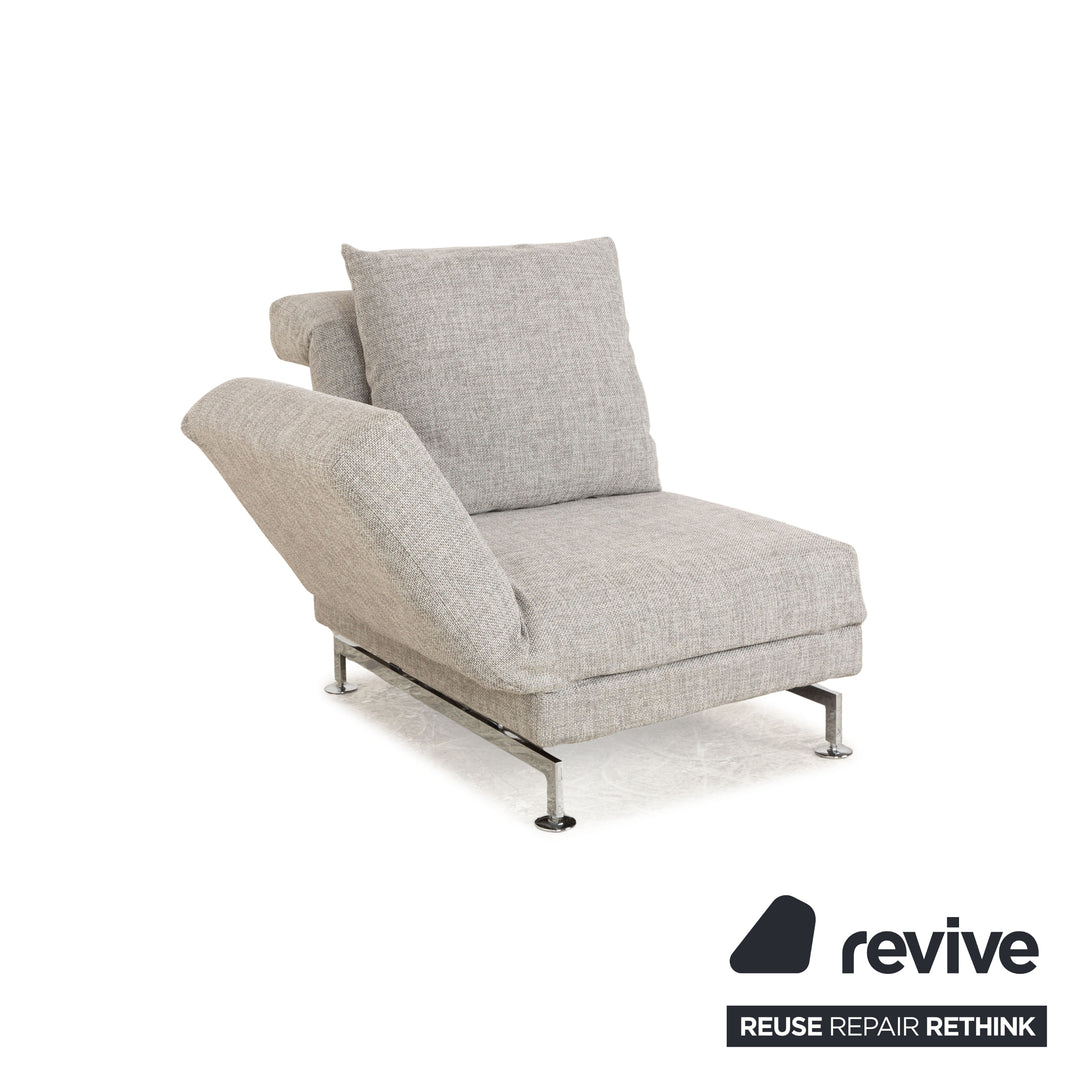 Brühl Moule Sessel Grau manuelle Funktion Liegefunktion