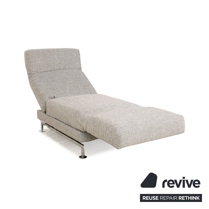 Brühl Moule Sessel Grau manuelle Funktion Liegefunktion