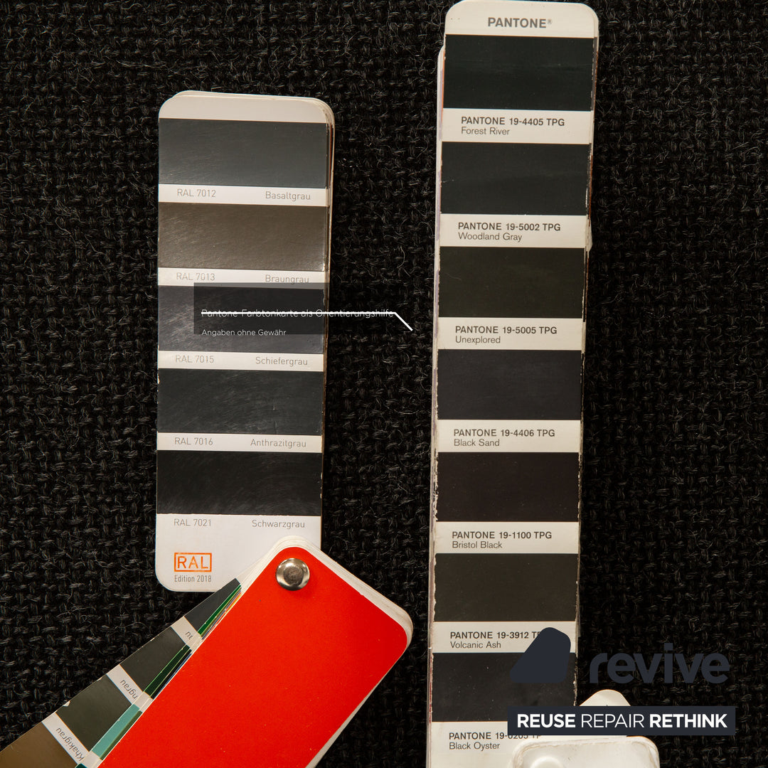 Brühl Moule Stoff Ecksofa Grau Funktion Sofa Couch Recamiere links manuelle Funktion Schlaffunktion