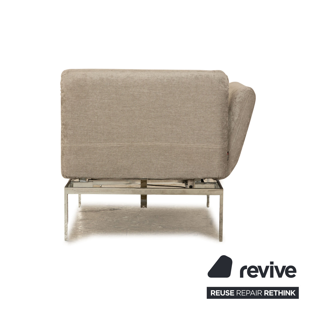 Brühl Roro fabric armchair brown manual function relaxation function