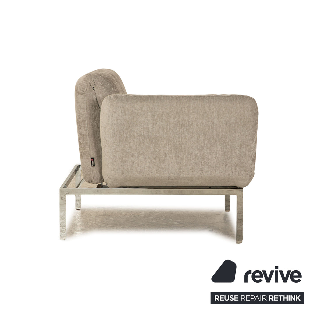 Brühl Roro fabric armchair brown manual function relaxation function