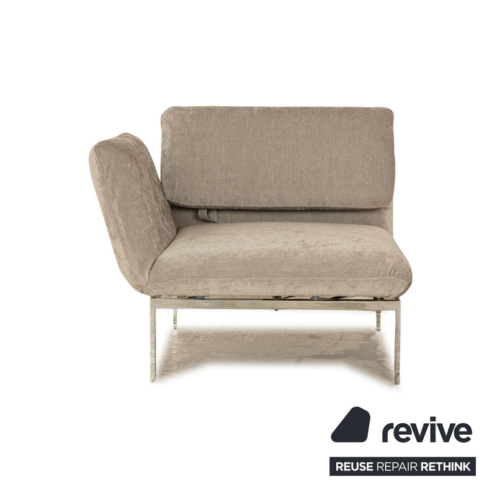 Brühl Roro fabric armchair brown manual function relaxation function