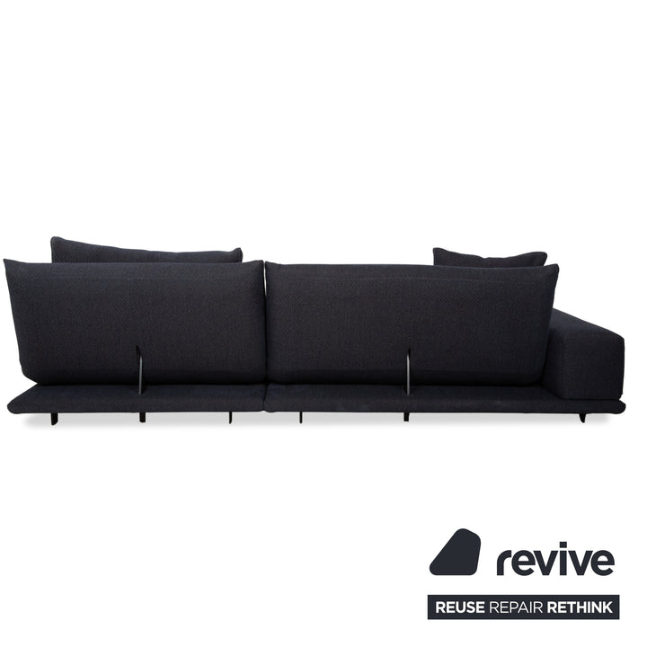 Bullfrog Zaza Stoff Ecksofa Dunkelblau Sofa Couch elektrische Funktion