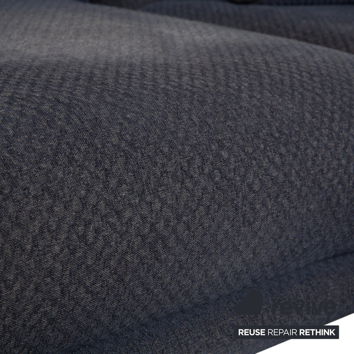 Bullfrog Zaza Stoff Ecksofa Dunkelblau Sofa Couch elektrische Funktion