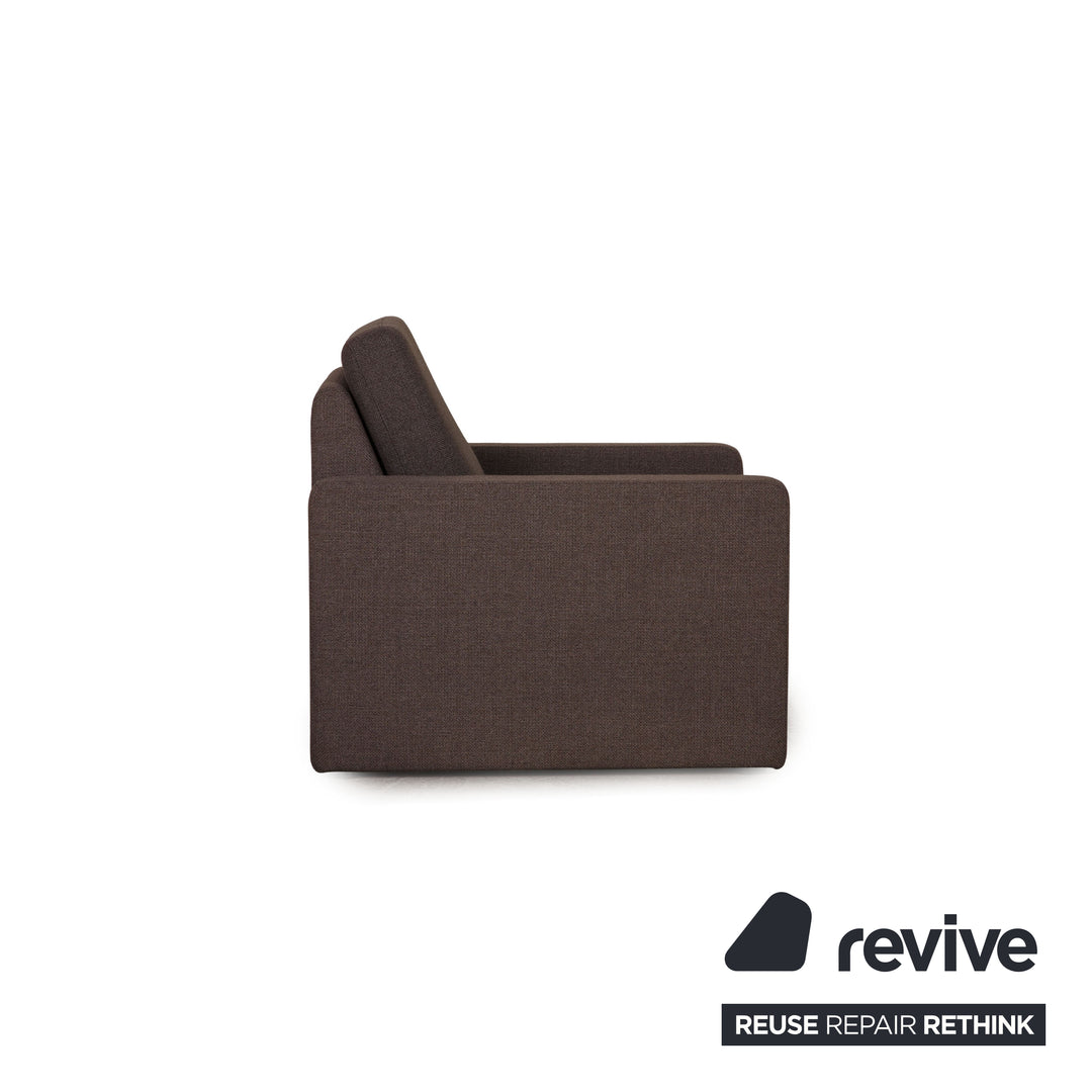 Fauteuil Cor Conseta en tissu gris