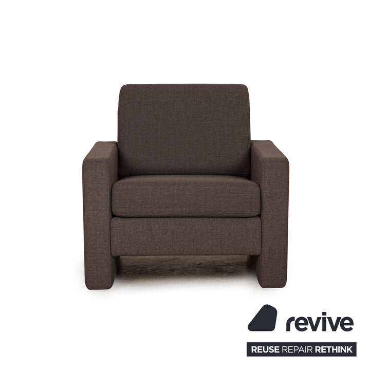 Fauteuil Cor Conseta en tissu gris