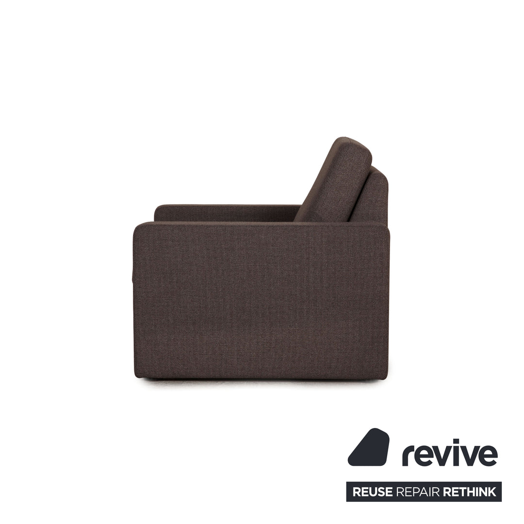 Fauteuil Cor Conseta en tissu gris