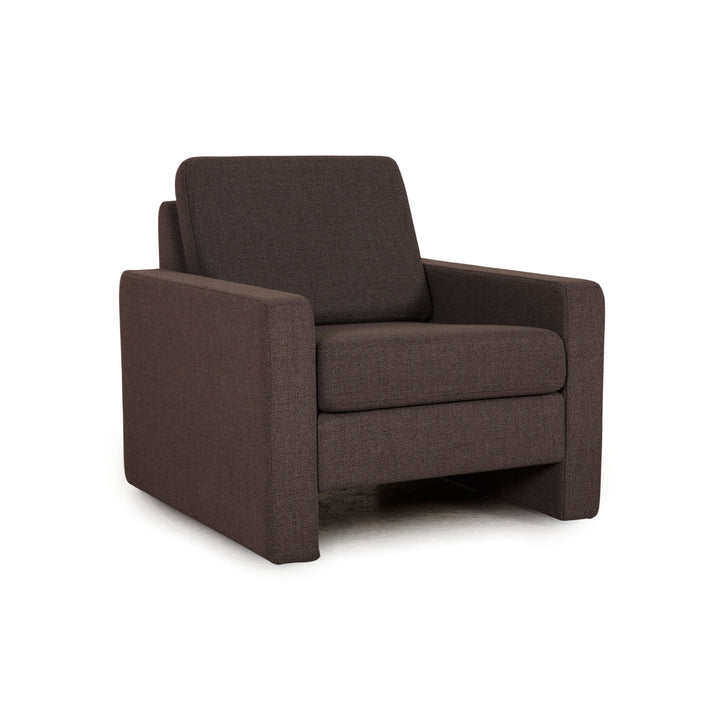 Fauteuil Cor Conseta en tissu gris