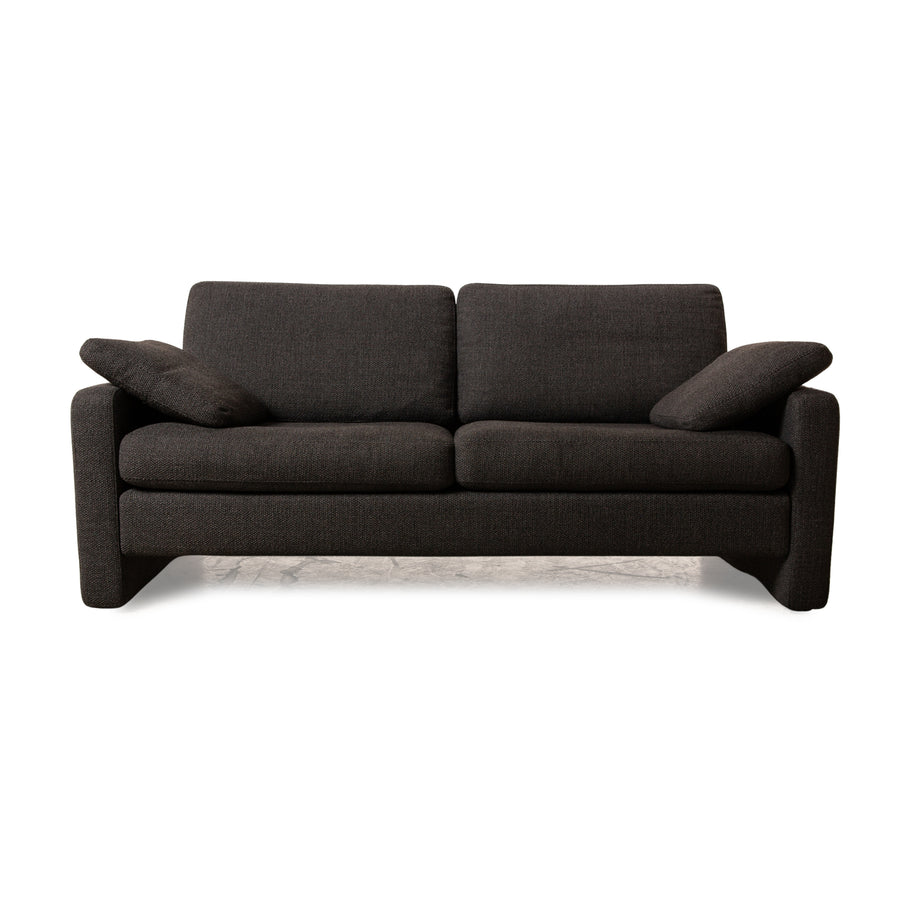Cor Conseta Stoff Zweisitzer Grau Sofa Couch