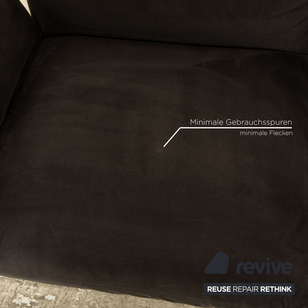 Cor Jalis Stoff Ecksofa Grau Sofa Couch