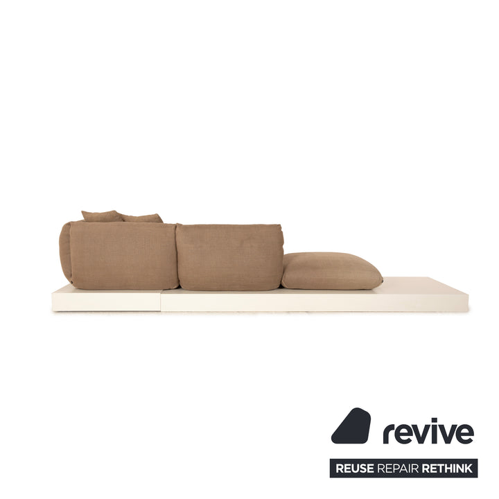 Cor Jalis Stoff Sofa Braun Ecksofa Couch