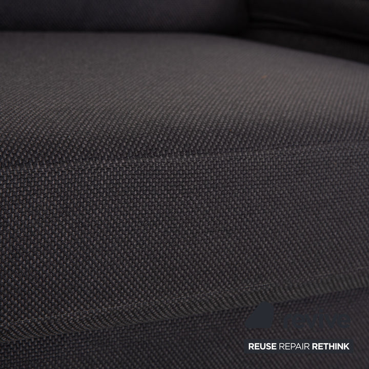 Cor Sedia Stoff Dreisitzer Grau Sofa Couch