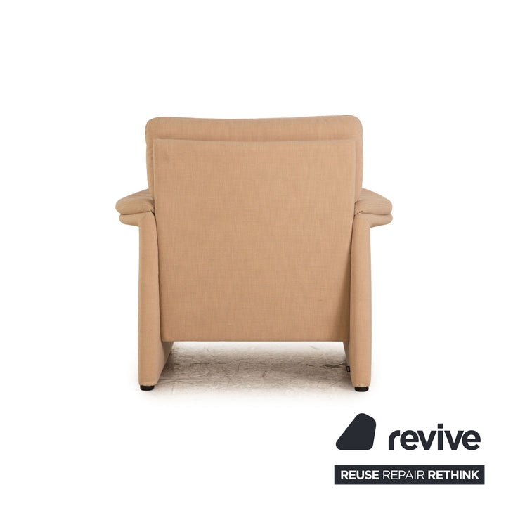 Fauteuil Cor Zento en tissu beige