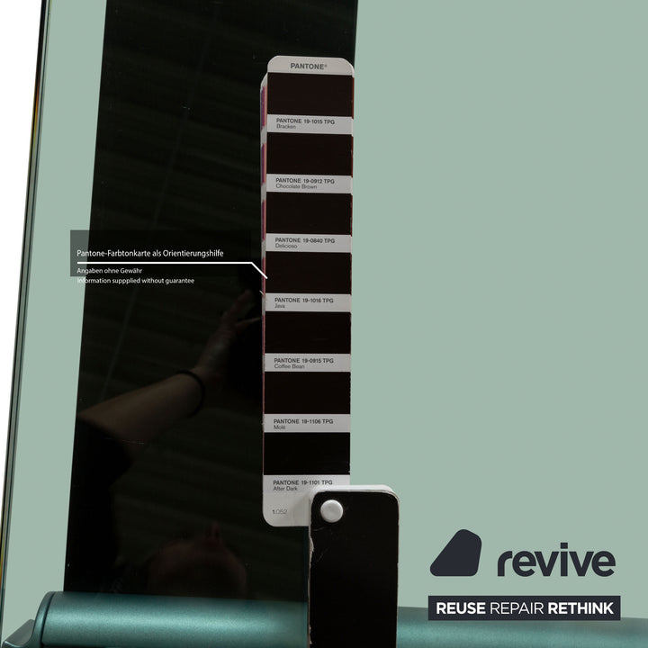 Desalto Stilt Glass Dining Table Brown Extendable 170-225 x 75 x 85cm