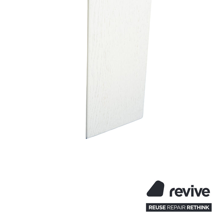 Desalto Stilt Glas Esstisch Weiß Ausziehfunktion 200/300 x 75 x 85cm