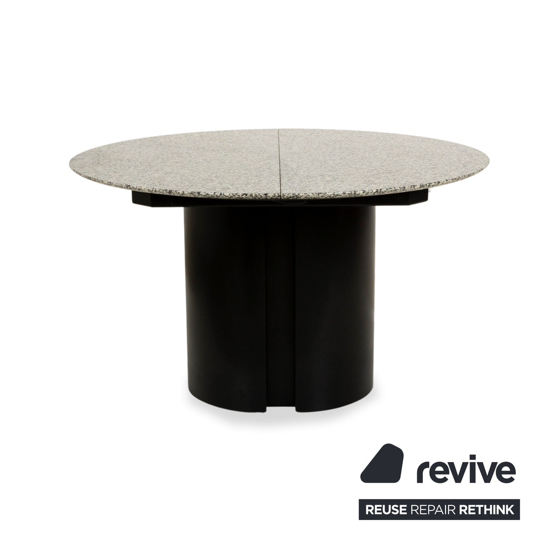 Draenert 1226 Marble Dining Table Grey Extendable