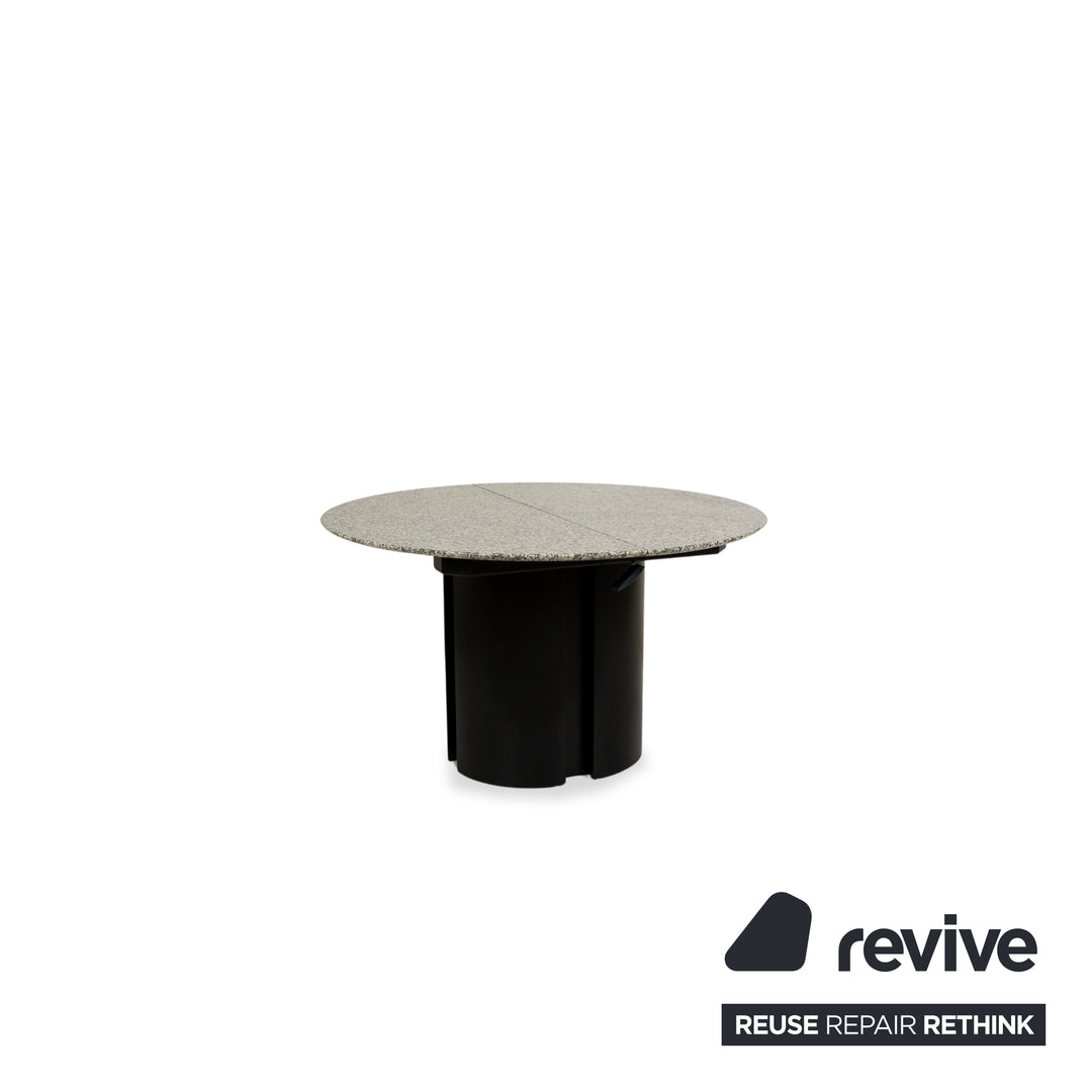 Draenert 1226 Marble Dining Table Grey Extendable