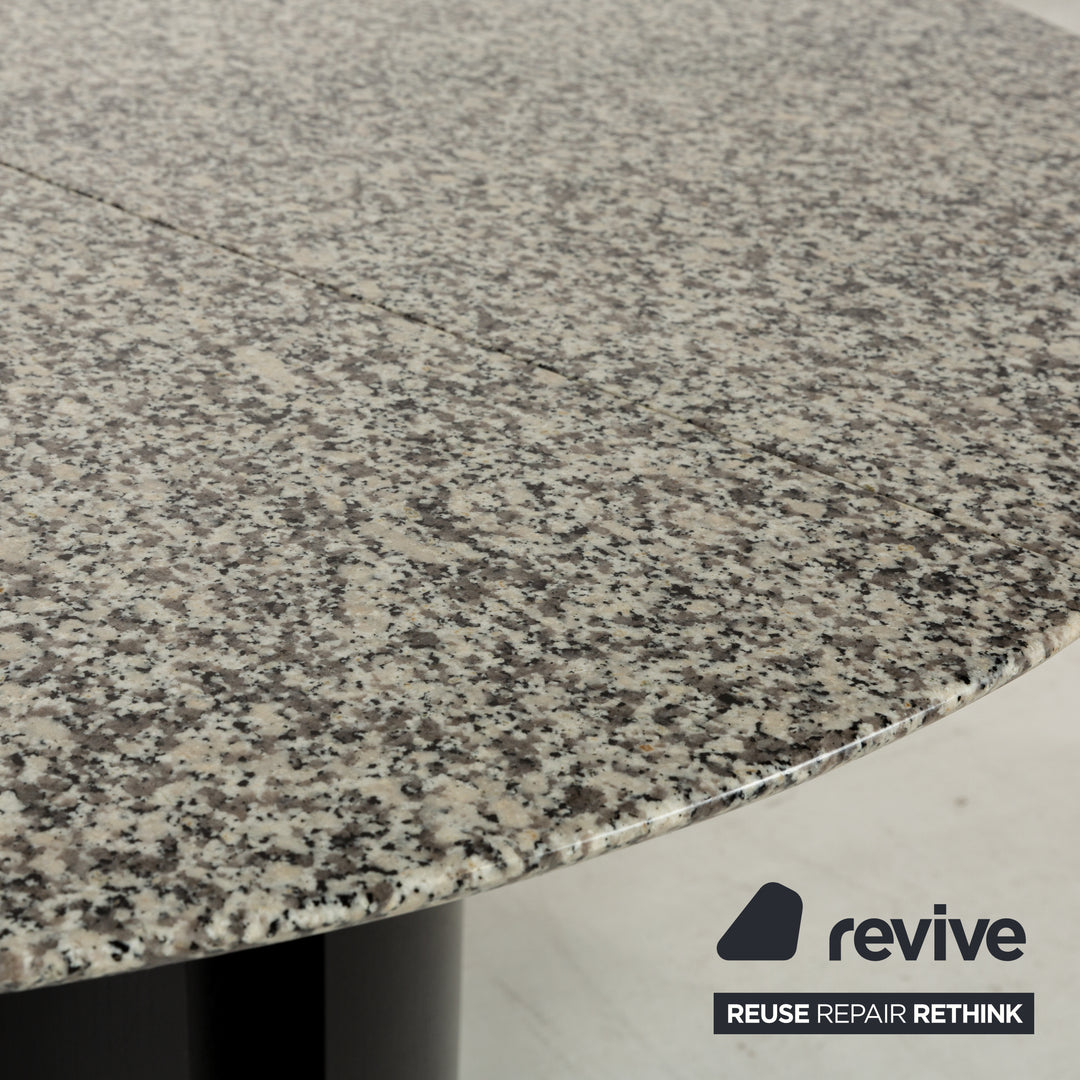 Draenert 1226 Marble Dining Table Grey Extendable