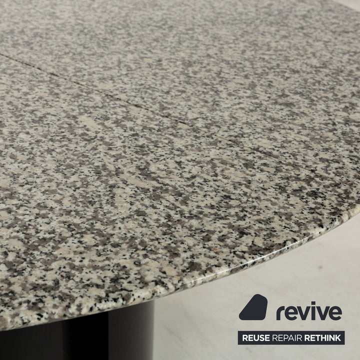 Draenert 1226 Marble Dining Table Grey Extendable