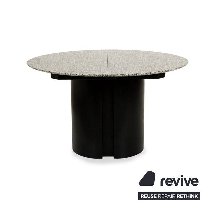 Draenert 1226 Marble Dining Table Grey Extendable