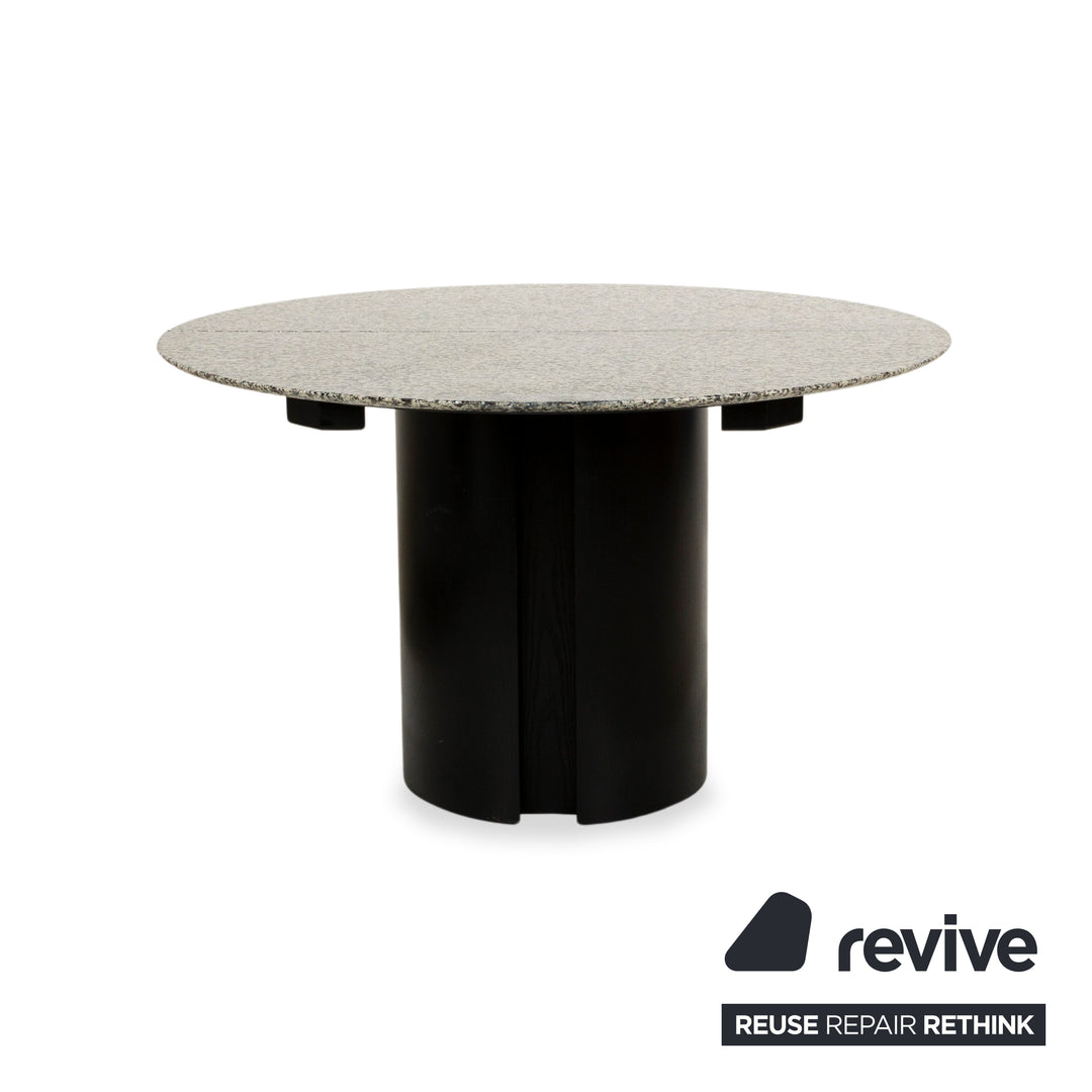 Draenert 1226 Marble Dining Table Grey Extendable