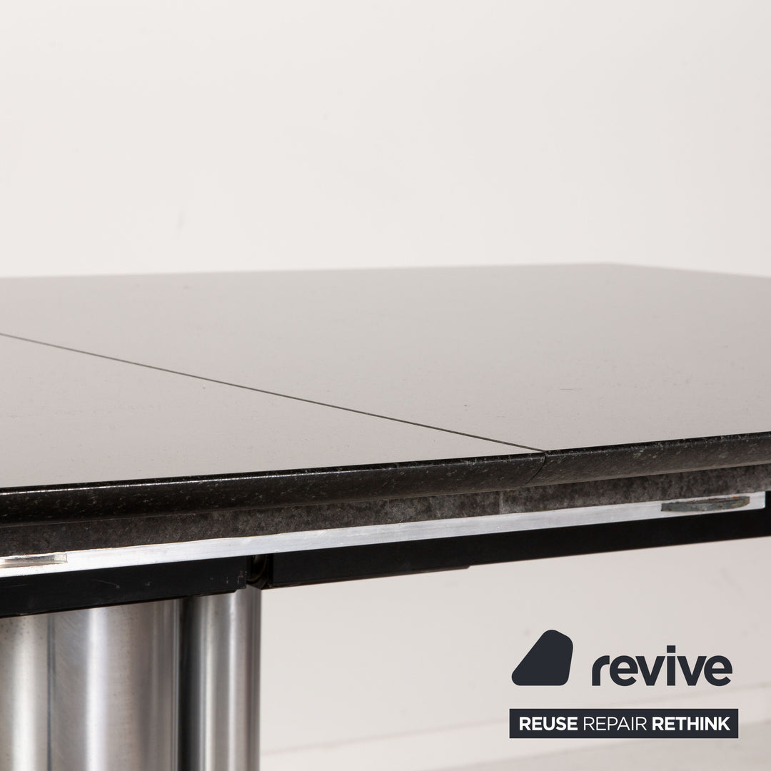 Draenert Adler 1 Granit Esstisch Schwarz ausziehbar 170-248 x 105cm