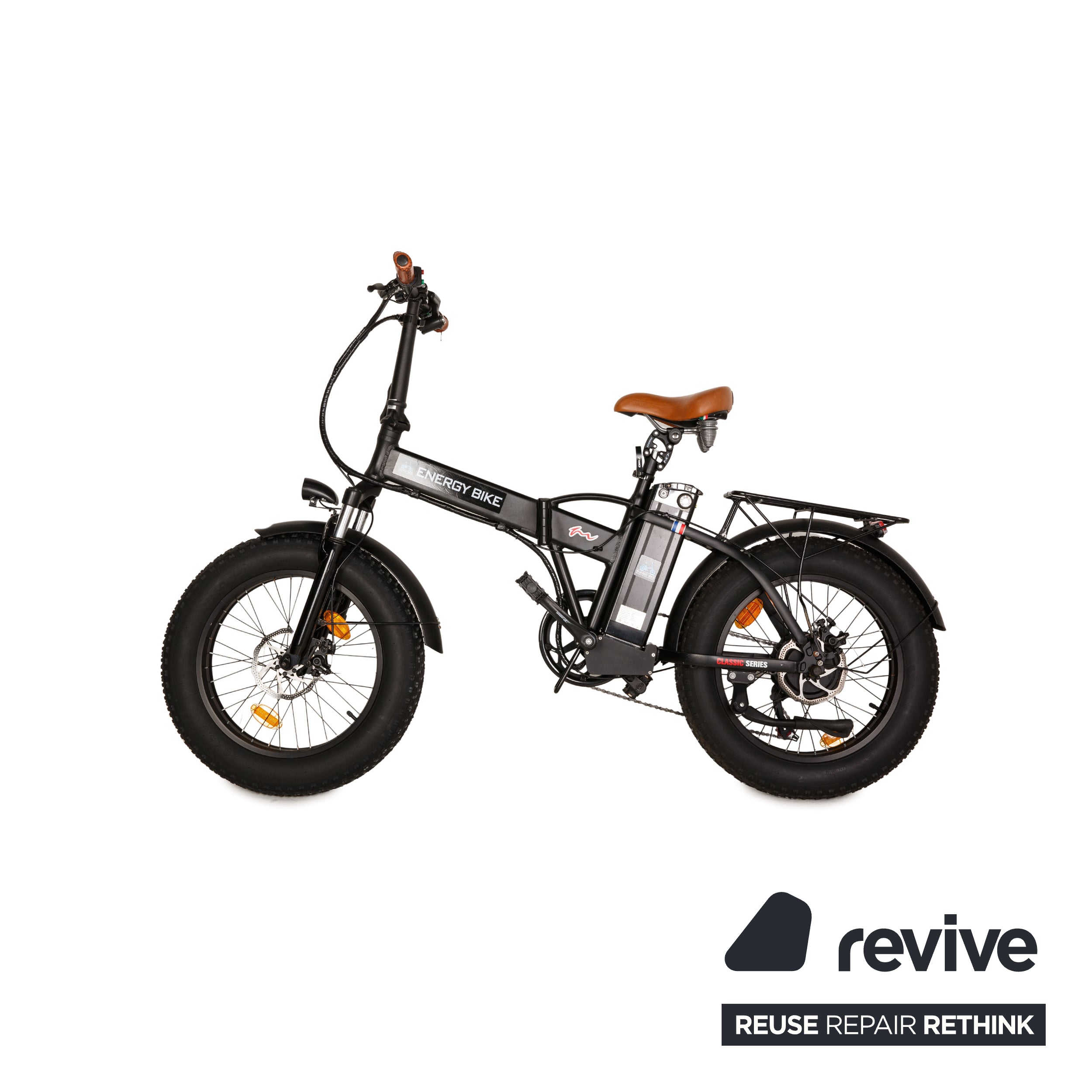 Energy Bike FATBike 2020 Aluminium E-City-Bike Schwarz RG M Fahrrad Klapprad