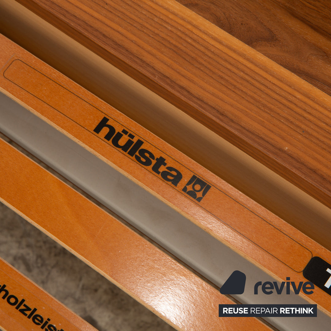 Hülsta wooden bed brown 180x200 electric function