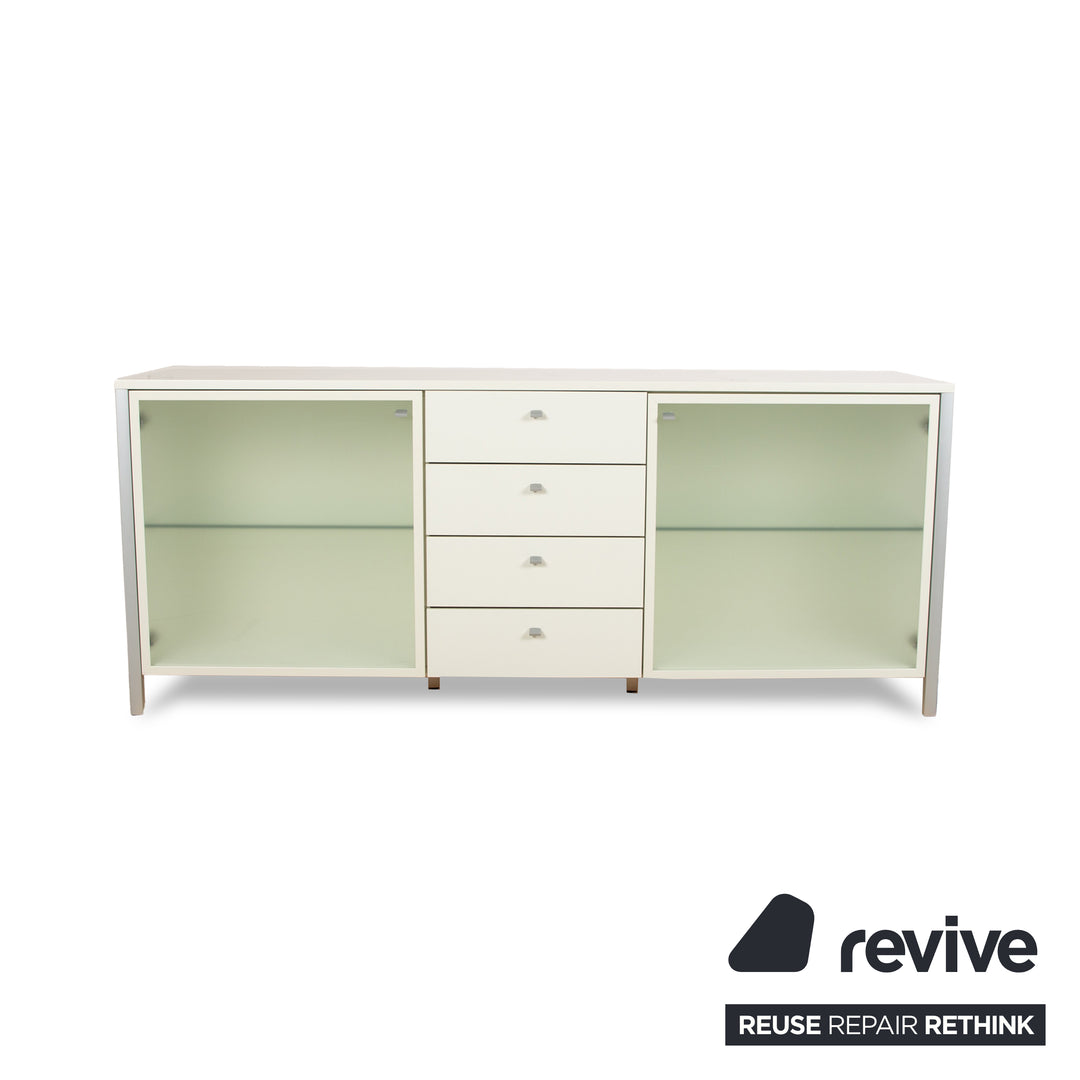 Hülsta Holz Sideboard Weiß
