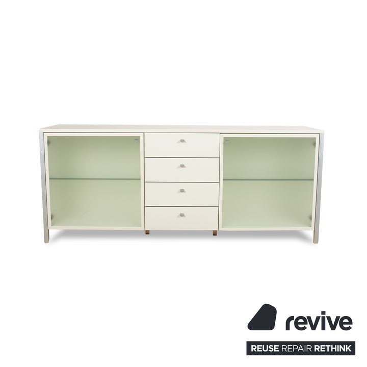 Hülsta Holz Sideboard Weiß