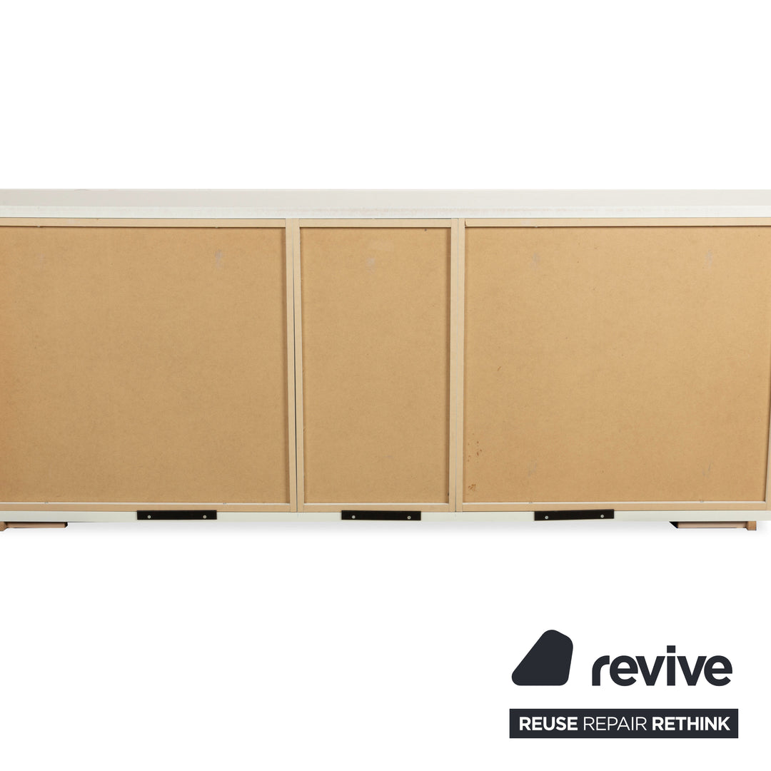 Hülsta Wooden Sideboard White Cream