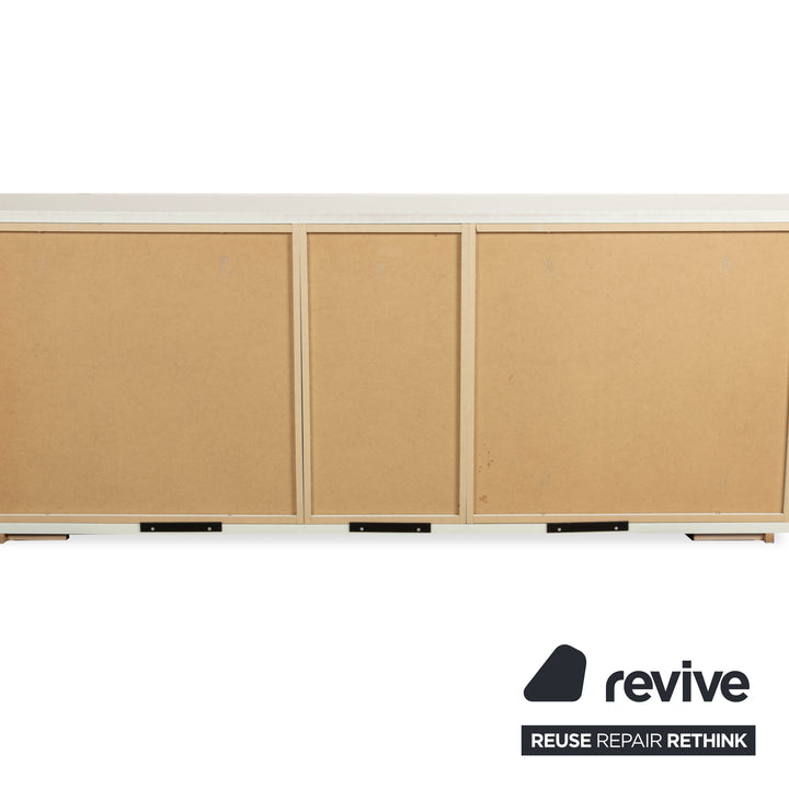 Hülsta Wooden Sideboard White Cream